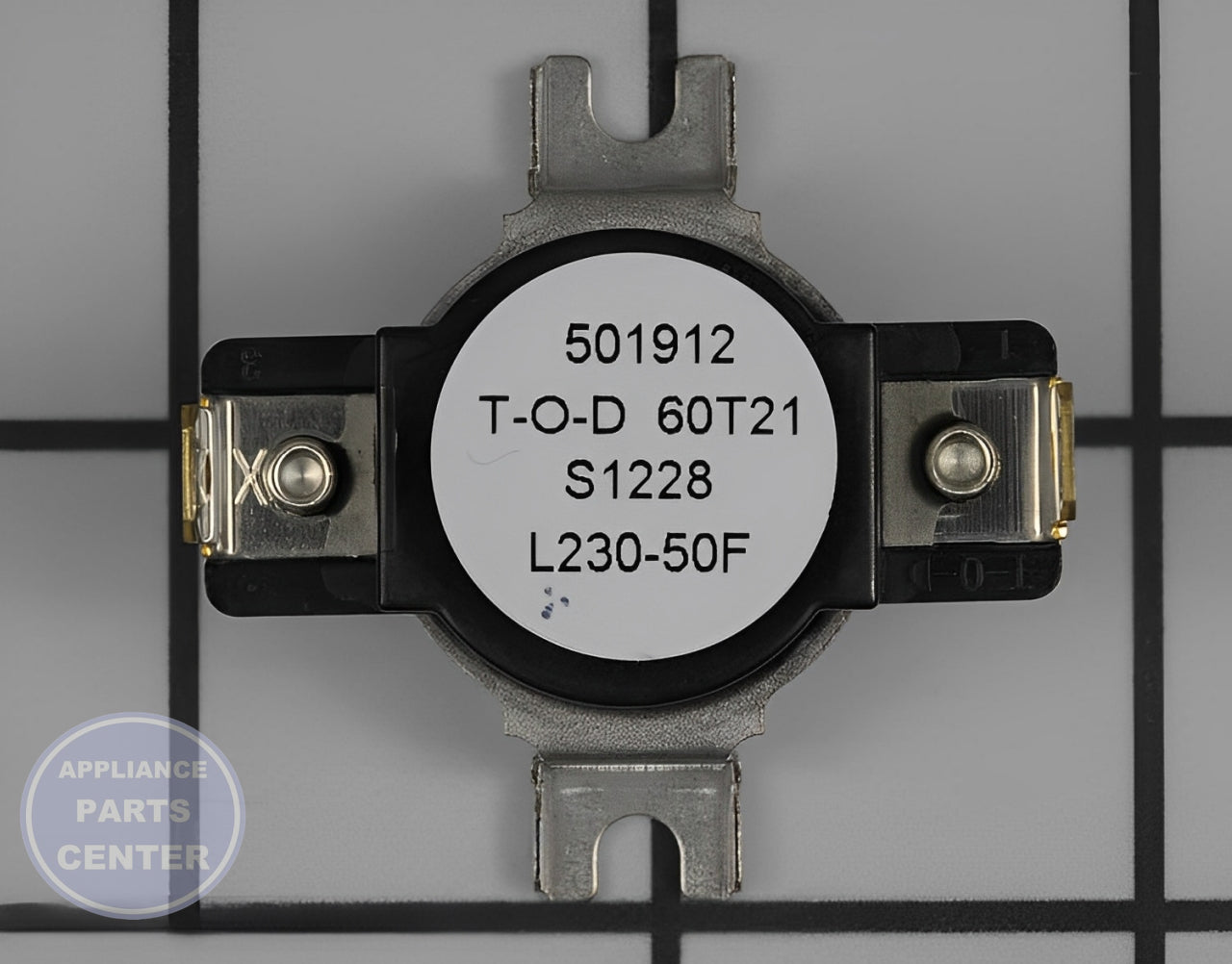 SAMSUNG Washer Dryer Thermostat Assembly DC47-00017A - Main view showing precise temperature control for SMG Dryers