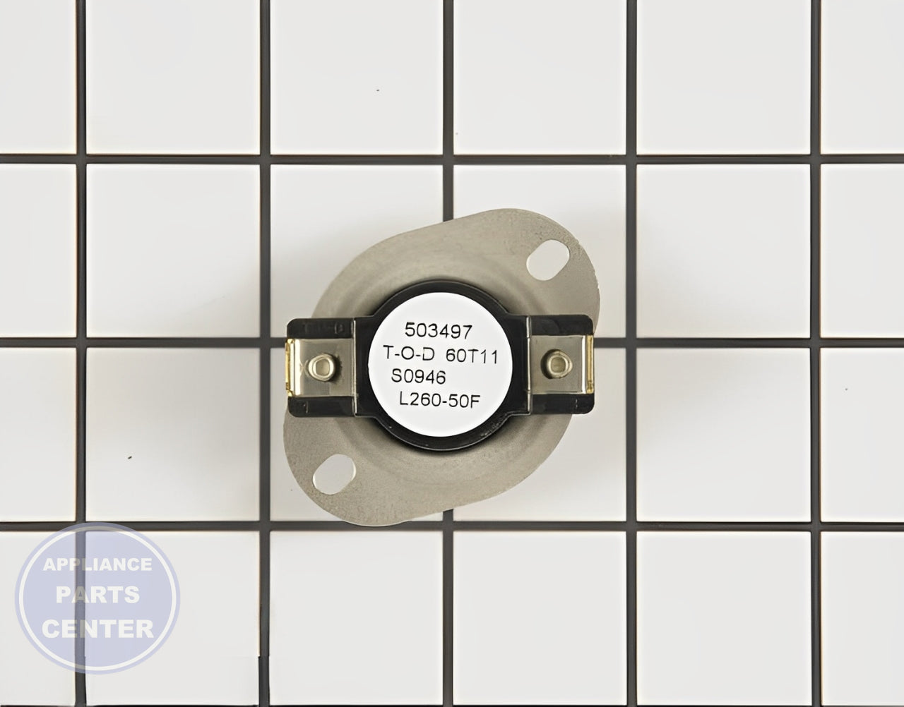 Samsung THERMOSTAT DC47-00018A - Main view showing precise temperature control for Samsung dryer models