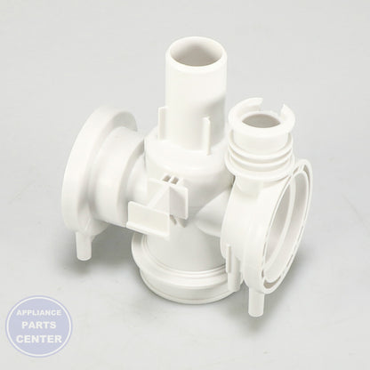 CASE PUMP WF448 DC61-02017E - Detailed view of efficient water flow