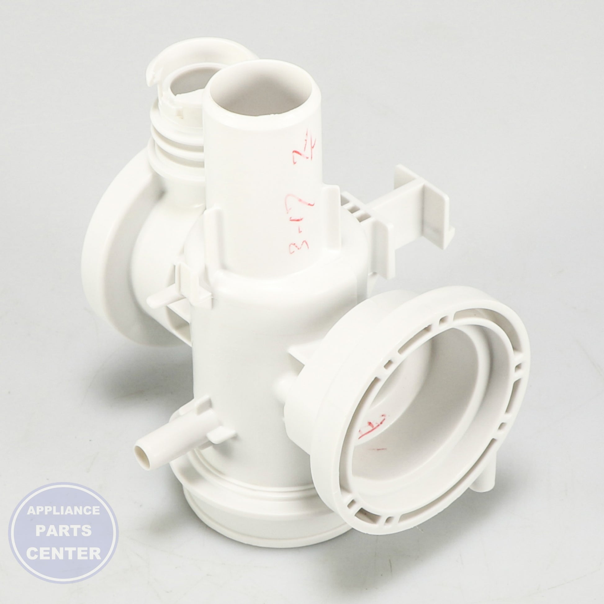 SAM CASE PUMP DC61-02017E - Installation in SAM model showing key mounting points