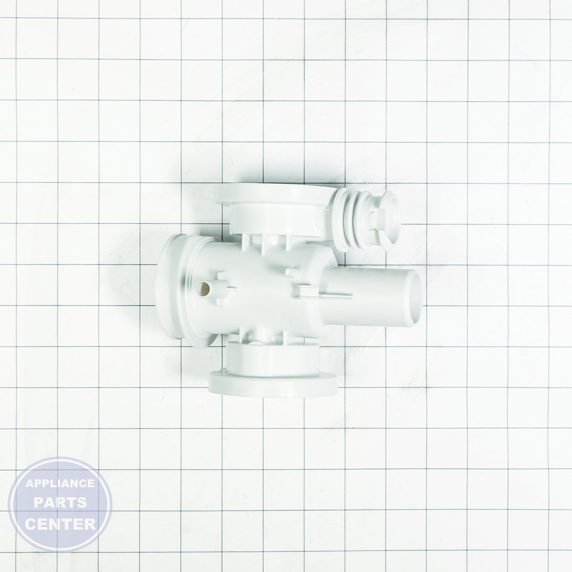 SAM CASE PUMP DC61-02017E - Installation in SAM model showing key mounting points