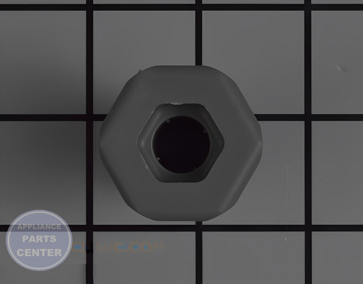 SAMSUNG DRYER ADJUSTABLE LEVELING LEG DC61-03128A - Detailed view of adjustable mechanism