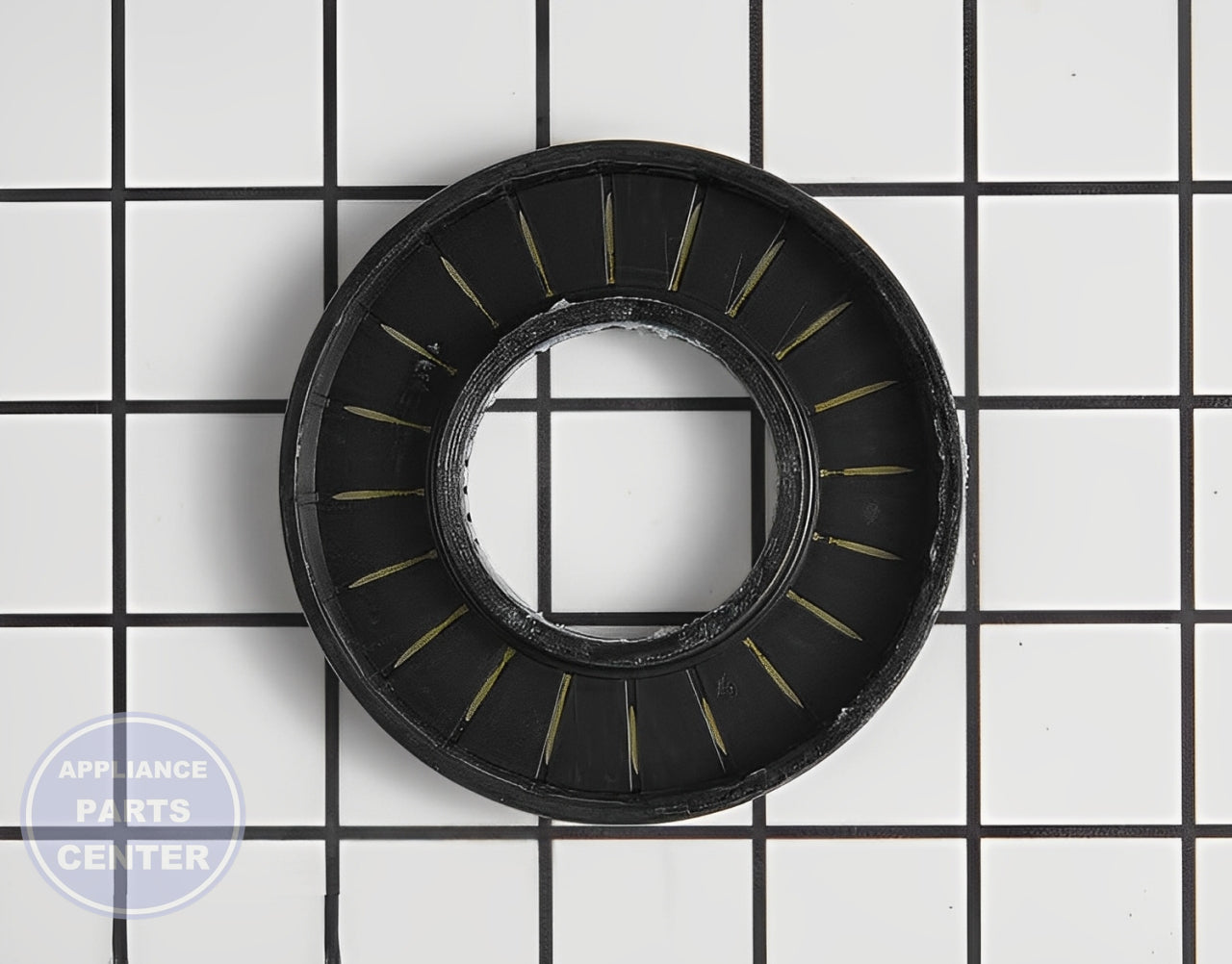 SAMSUNG WASHER OIL TUB SEAL DC62-00223A - Detailed view of the reliable gasket and seal