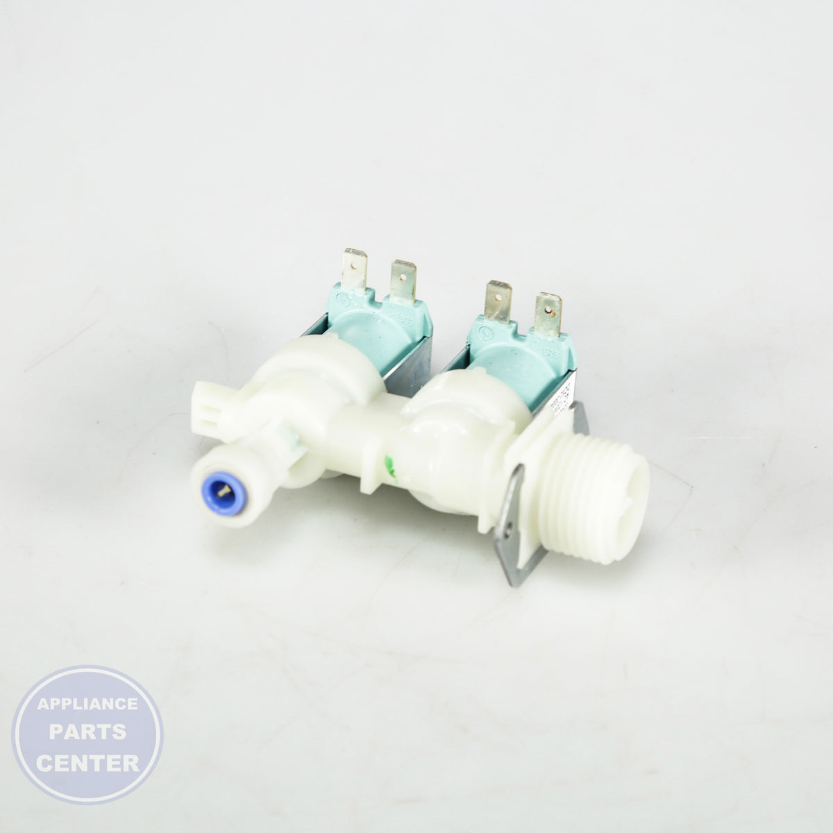 VALVE WATER;AC110-127V,ELEC-DRYER ONLY, DC62-30042A - Side view with voltage range specifications