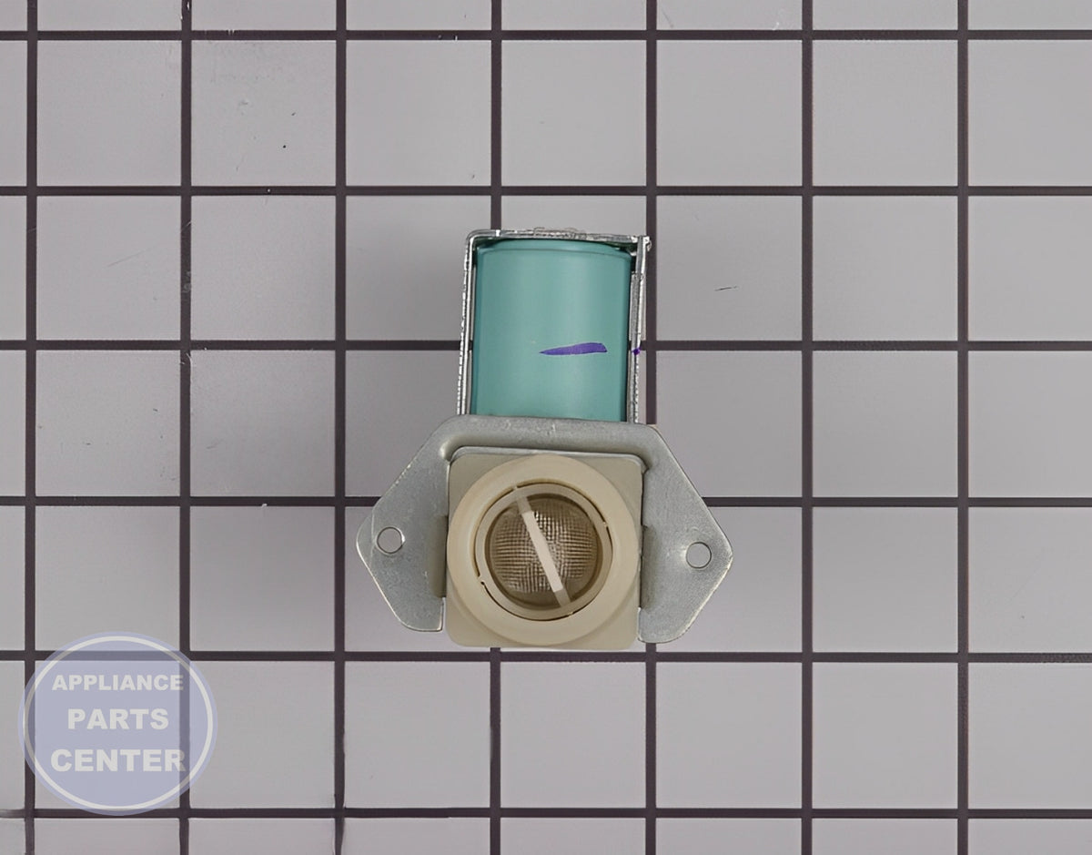 SAMSUNG DISHWASHER WATER INLET VALVE ASSEMBLY DC62-30314L - Installation in specific model showing mounting points