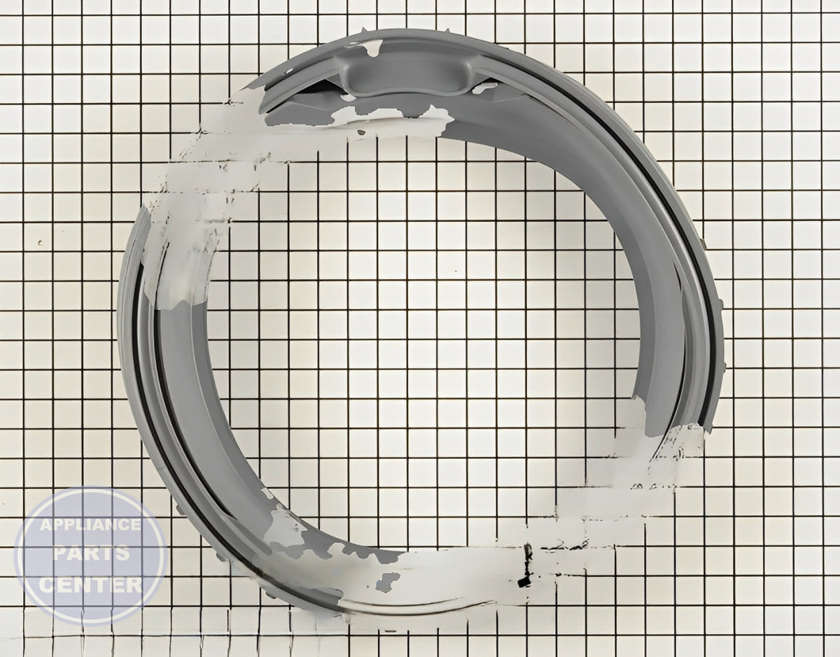 SAMSUNG WASHER DOOR GASKET SEAL BOOT DIAPHRAGM DC64-00802B - Main view showing watertight seal for SMG Series X