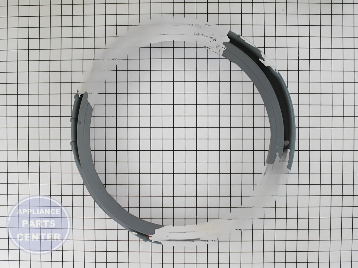 SAMSUNG WASHER BOOT SEAL DOOR GASKET DIAPHRAGM DC64-00802C - Main view showing tight seal for Samsung models