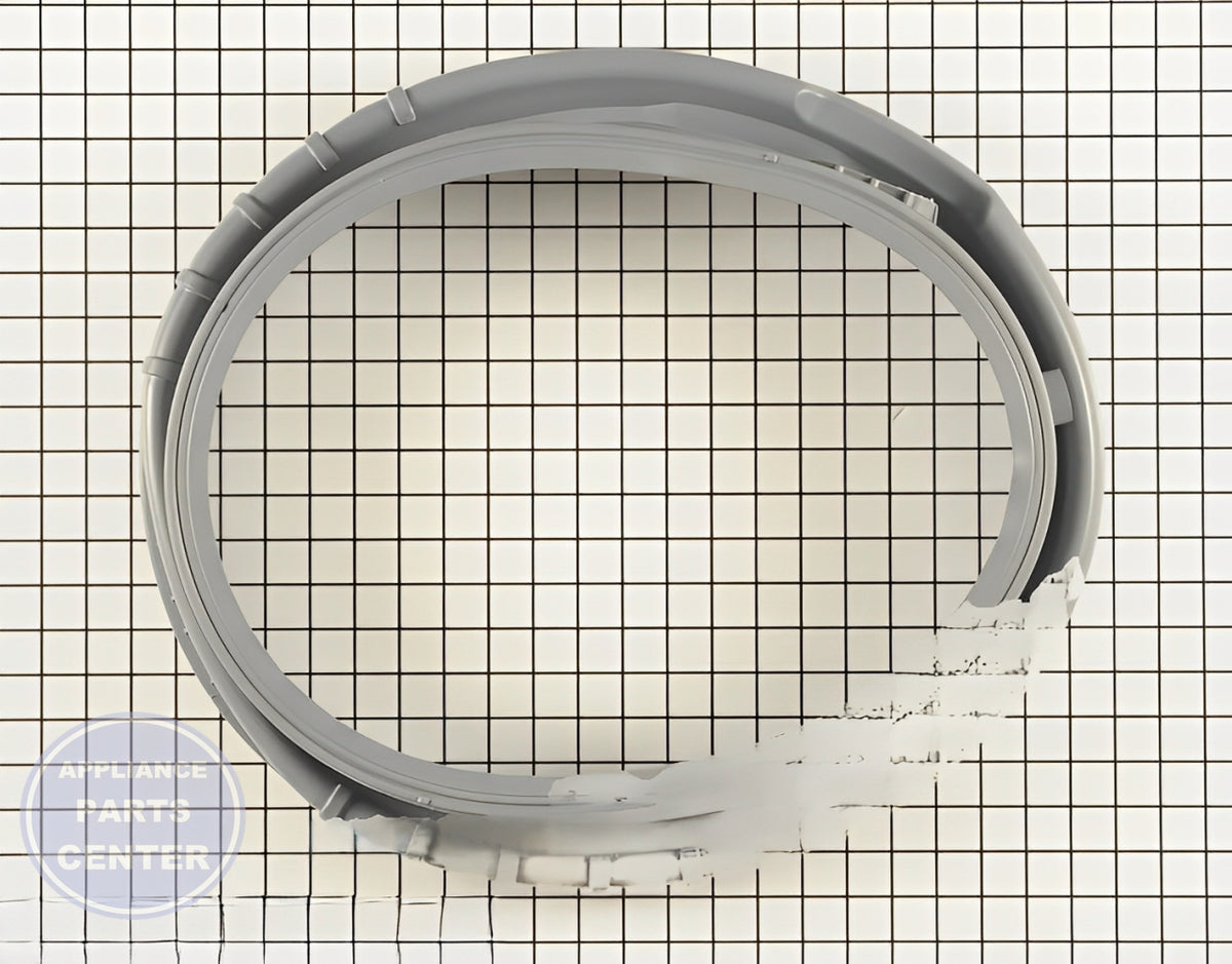 SAMSUNG WASHER DOOR GASKET SEAL BOOT DIAPHRAGM DC64-01570A - Main view showing waterproofing for SAMSUNG washer models