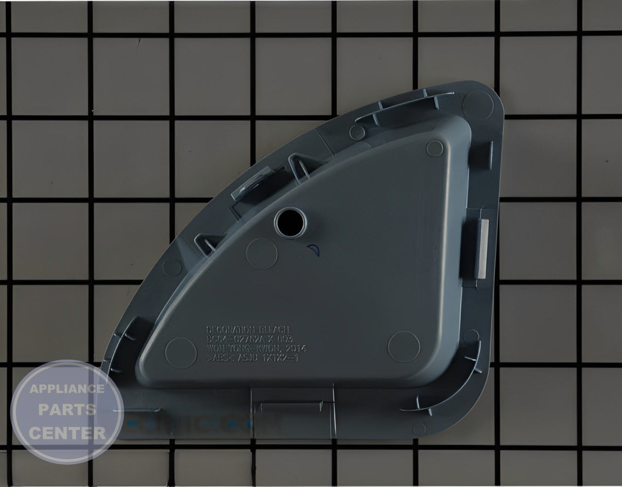 Bleach Dispenser DC64-02762A - Detailed view of accurate bleach distribution mechanism