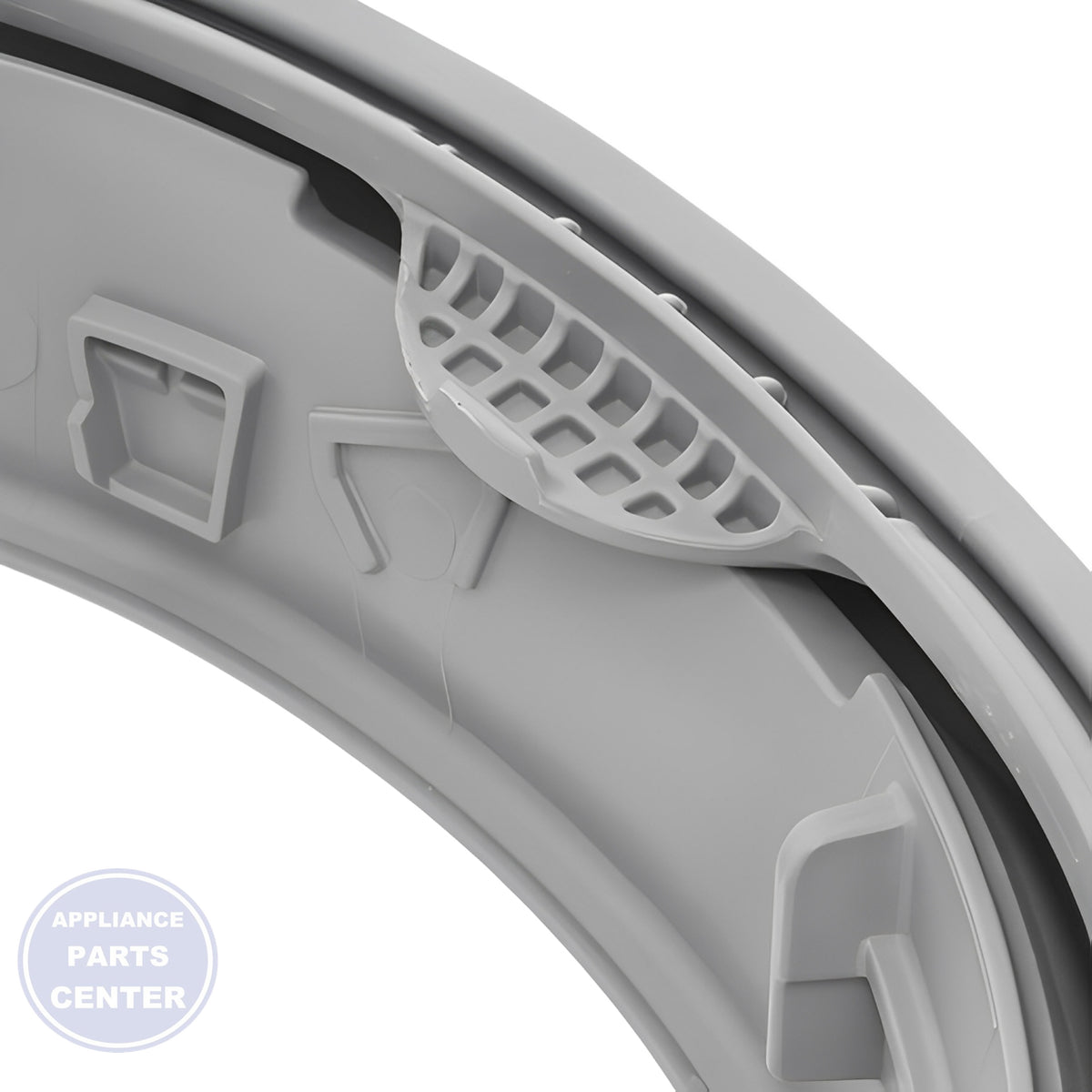 Samsung Washer Door Diaphragm DC64-02792A - Installation in Samsung SMG model showing key mounting points