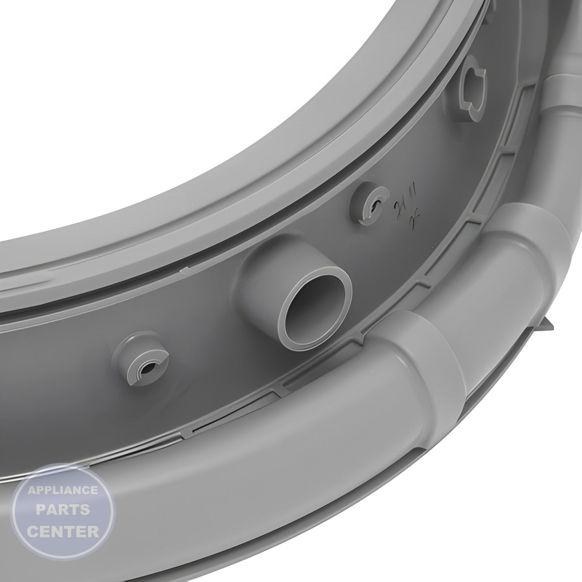 Samsung Washer Door Diaphragm DC64-02792A - Installation in Samsung SMG model showing key mounting points
