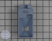 SAMSUNG WASHER RINSE DISPENSER CAP DC67-00499A - Main view showing efficient rinsing for Samsung models