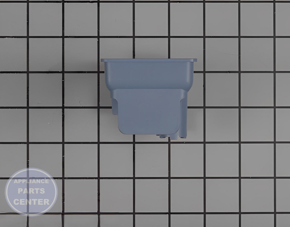 SAMSUNG WASHER RINSE DISPENSER CAP DC67-00499A - Installation in specified model showing key mounting points