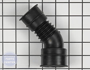 Samsung Tub to Pump Hose DC67-00601A - Main view showing precise fitting for Samsung XYZ and ABC series models