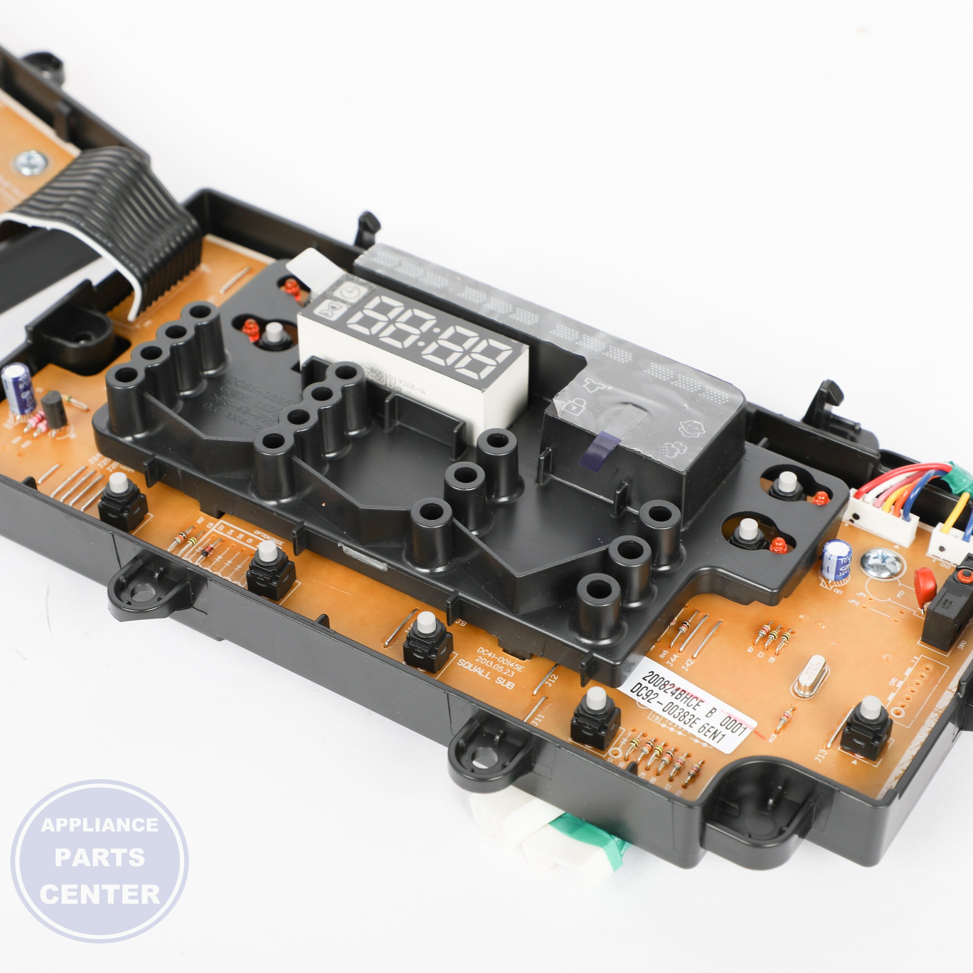 SAM ASSY PCB SUB;P171,SQUALL WASHER SUB,WASH DC92-00383E - Installation in SAM model, highlighting key mounting points