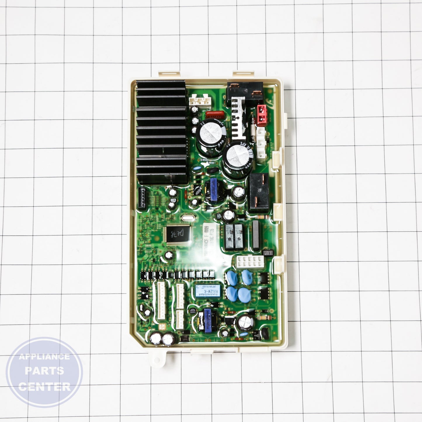 ASSY PCB MAIN;P171,ORCA WASHER,BETTER,12 - Side view with precise measurements