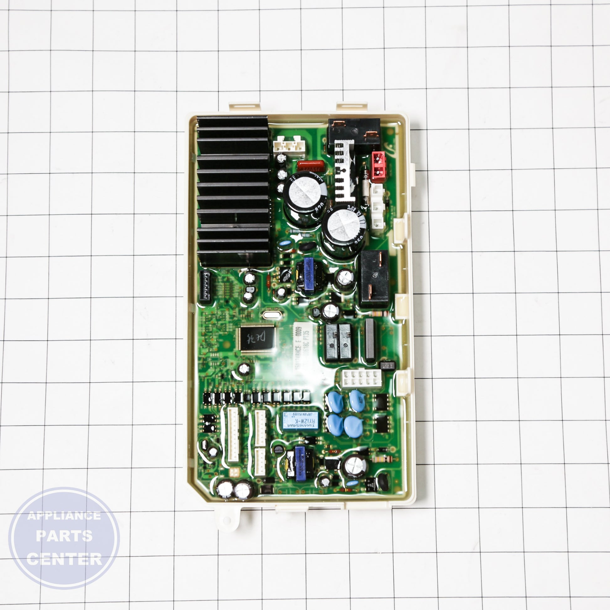 ASSY PCB MAIN;P171,ORCA WASHER,BETTER,12 - Side view with precise measurements