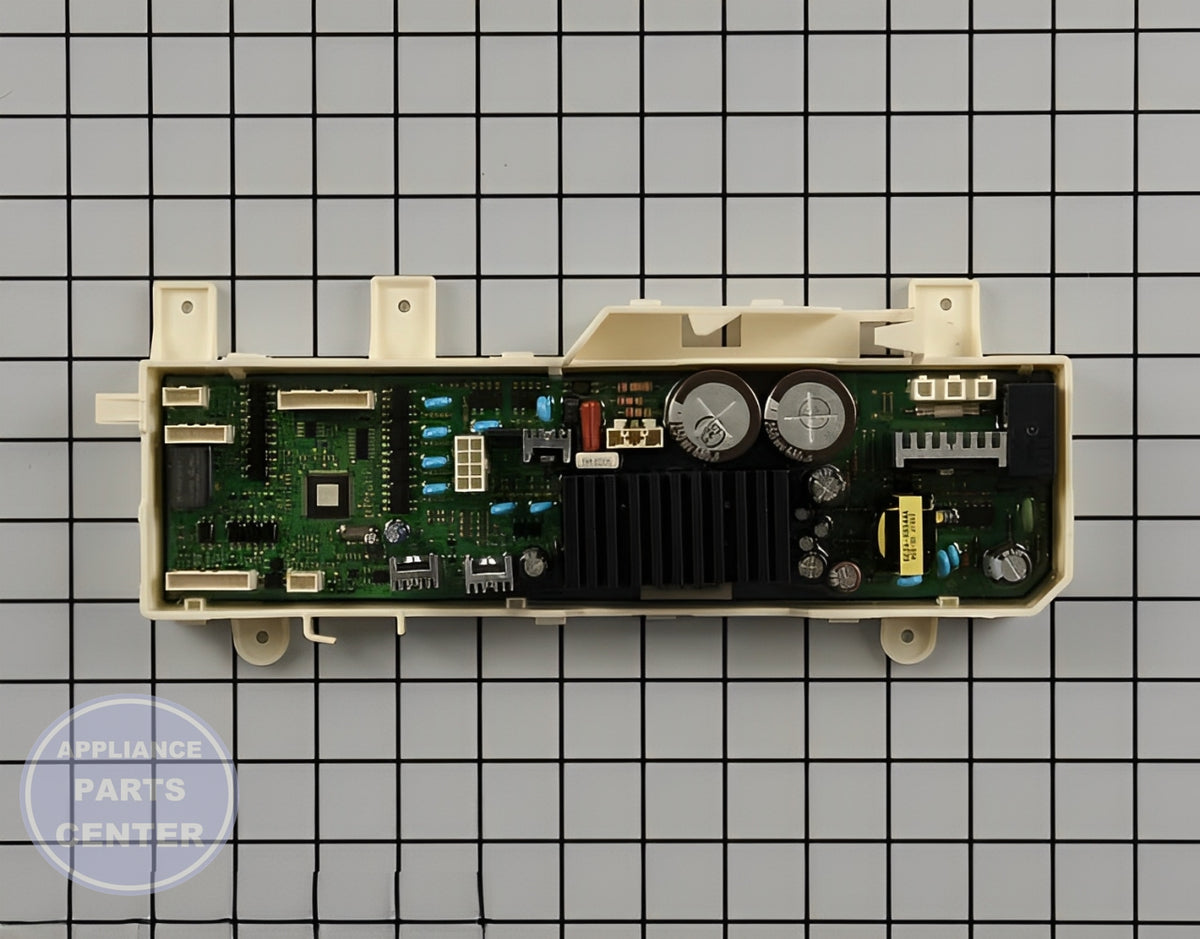 SAMSUNG WASHER MAIN PCB ASSEMBLY DC92-01021H - Main view showing circuit board assembly for SMG models