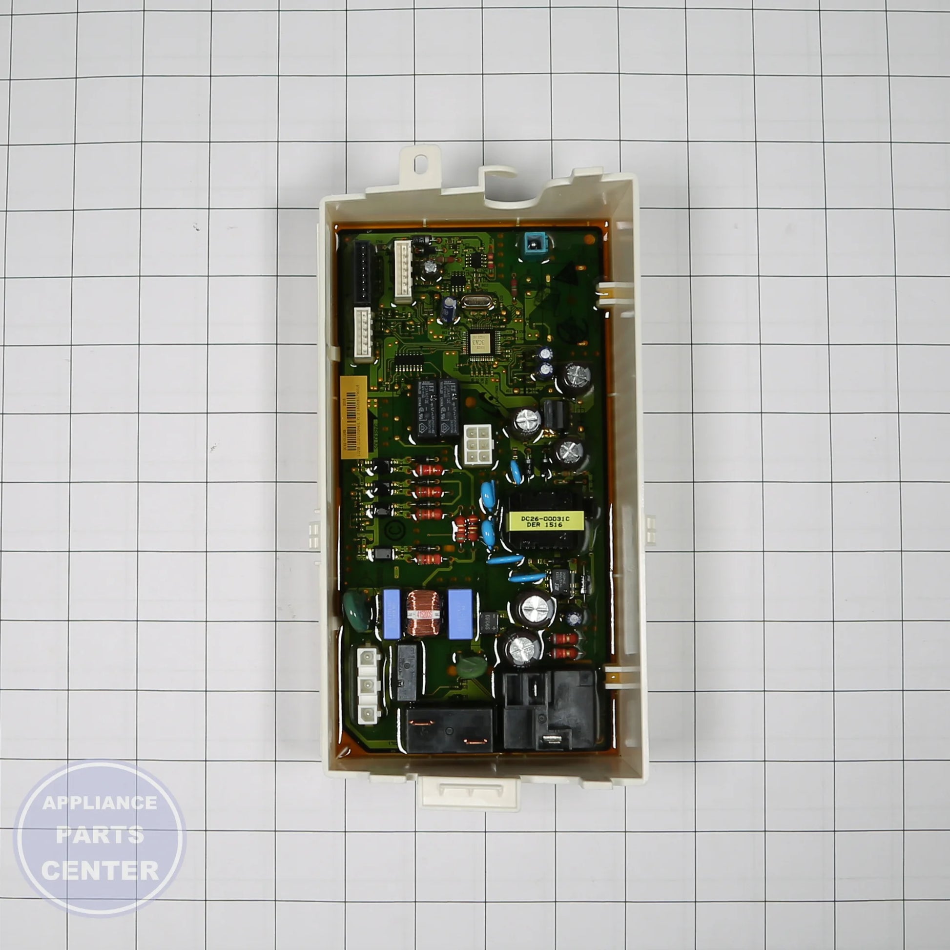 Kenmore ASSY PCB MAIN-DRYER-MAIN DC92-01025B - Installation in Kenmore DR model showing key mounting points