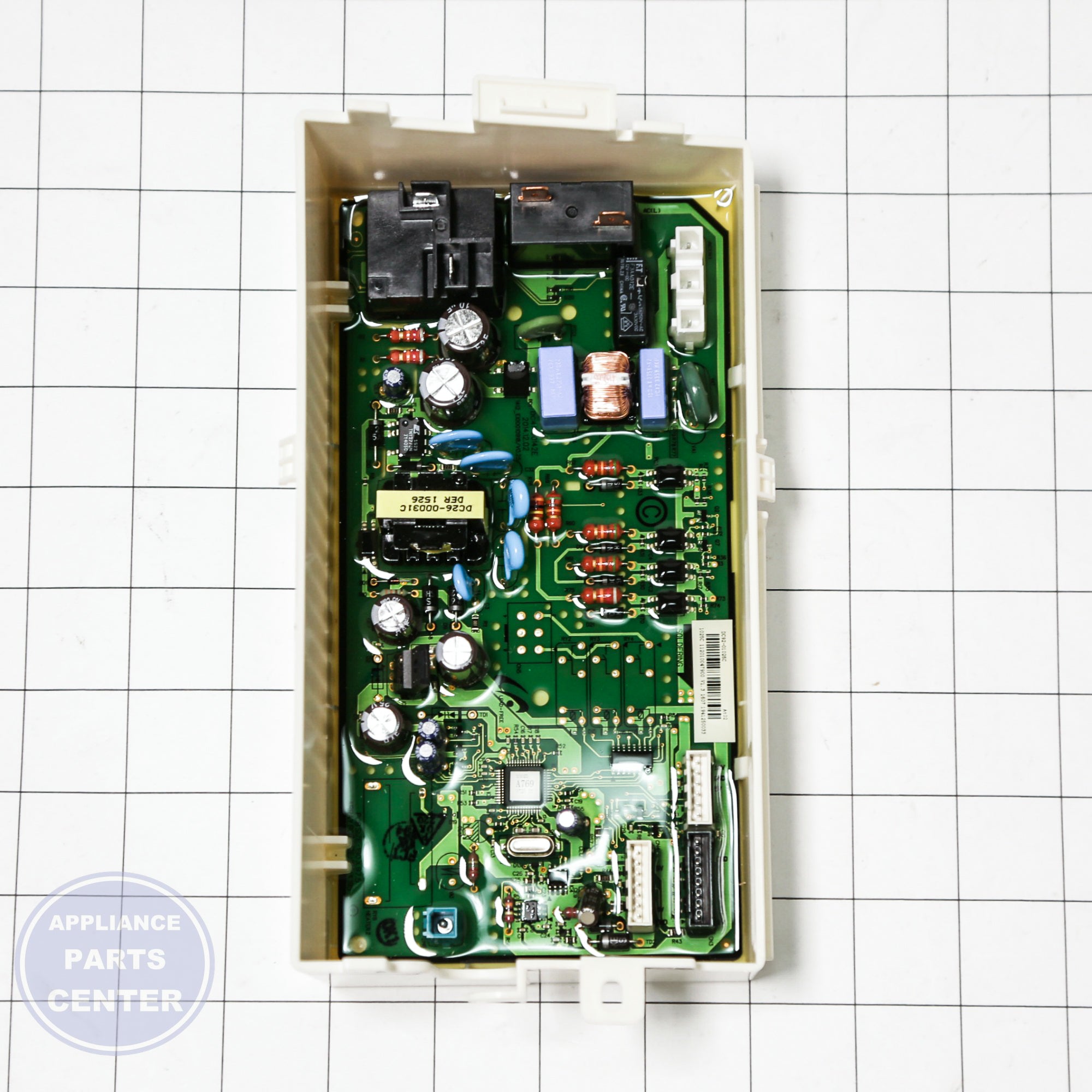 ASSY PCB MAIN;HUDSON DRYER(NSF) DC92-01025C - Side view with energy-saving technology