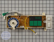 Samsung User Control and Display Board DC92-01309A - Main view showing Circuit Board & Timer for Samsung Dryer models