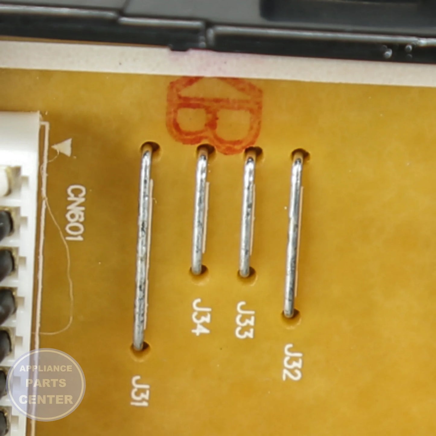 SAM ASSY PCB SUB;DV5000HA,330*98.5,12V, 5V,D - Installation in specific model showing mounting points