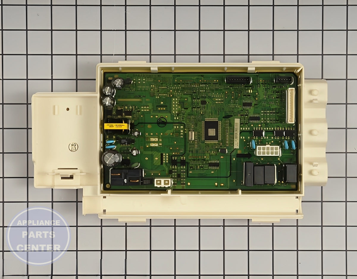 Samsung Washer Main PCB Assembly DC92-01621E - Main view showing circuit board for specific Samsung models