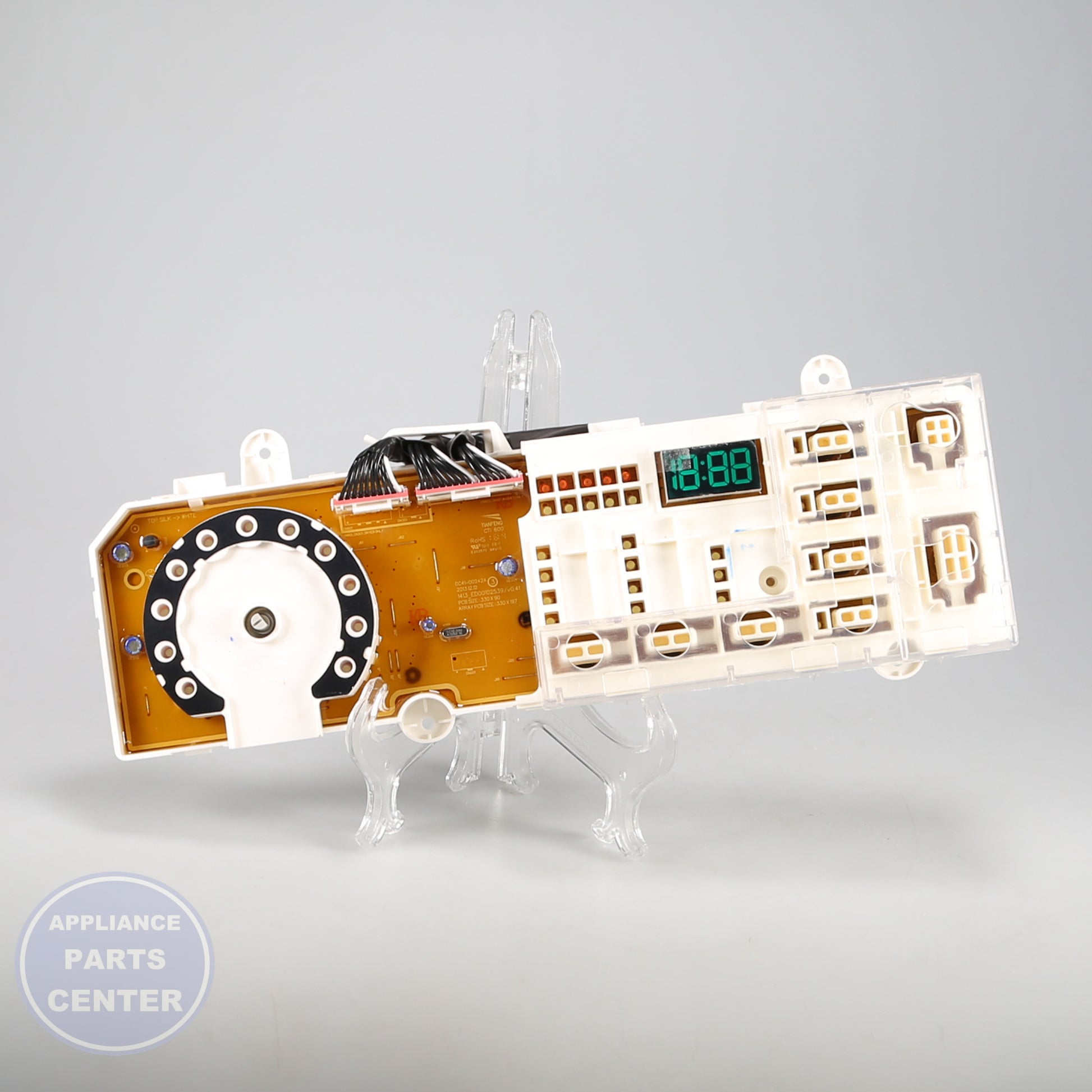 Samsung ASSY PCB DISPLAY;OWM_INV,WA6700/5700,330 - Installation in specific model showing mounting points