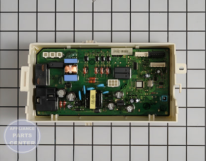 Main Control Board DC92-01626A - Detailed view of timer and circuitry details