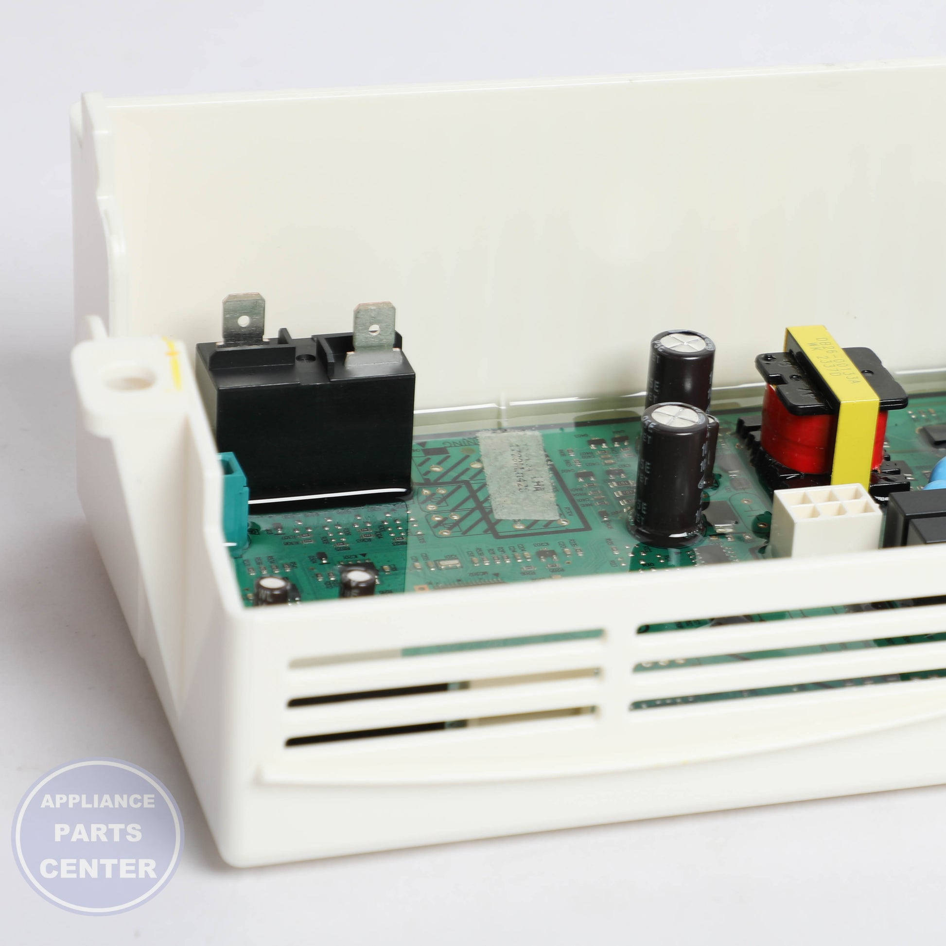 SAM ASSY PCB MAIN DC92-01729N - Installation in SAM DV8700K showing mounting points