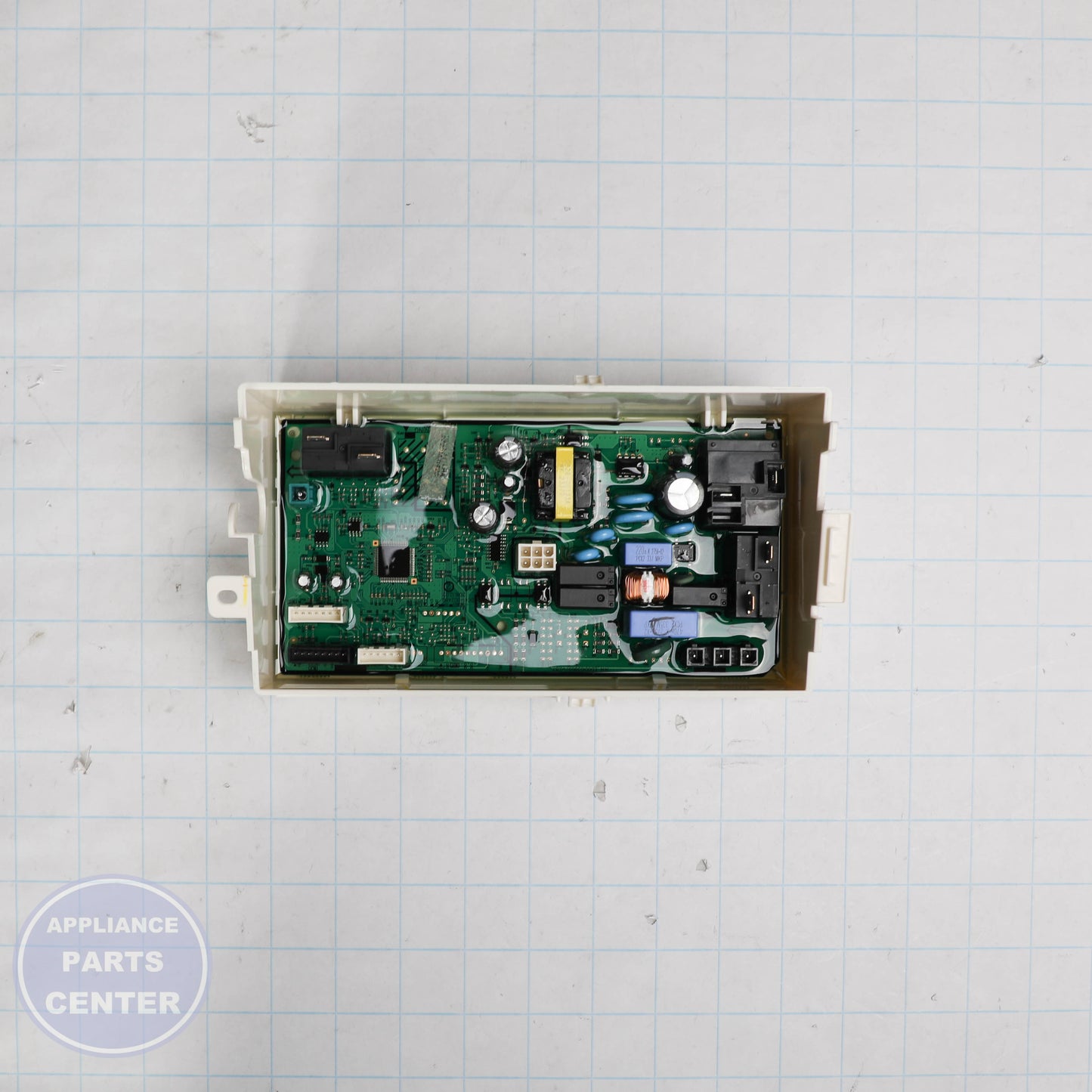 SAM ASSY PCB MAIN DC92-01729N - Installation in SAM DV8700K showing mounting points