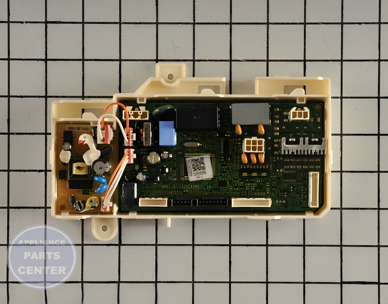 Samsung Washer Main PCB Assembly DC92-01739A - Main view showing circuit board for specific models