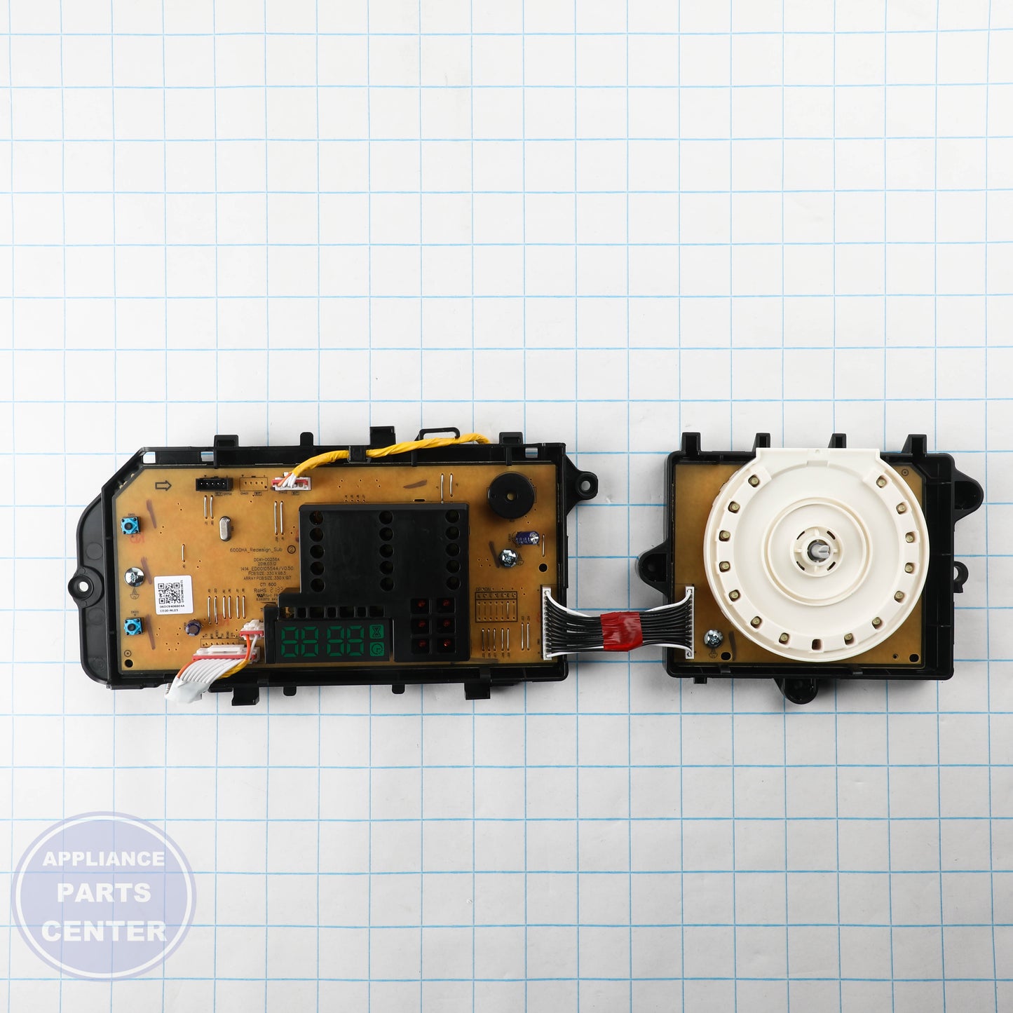 ASSY PCB DISPLAY DC92-01802K - Side view with 110V voltage specification