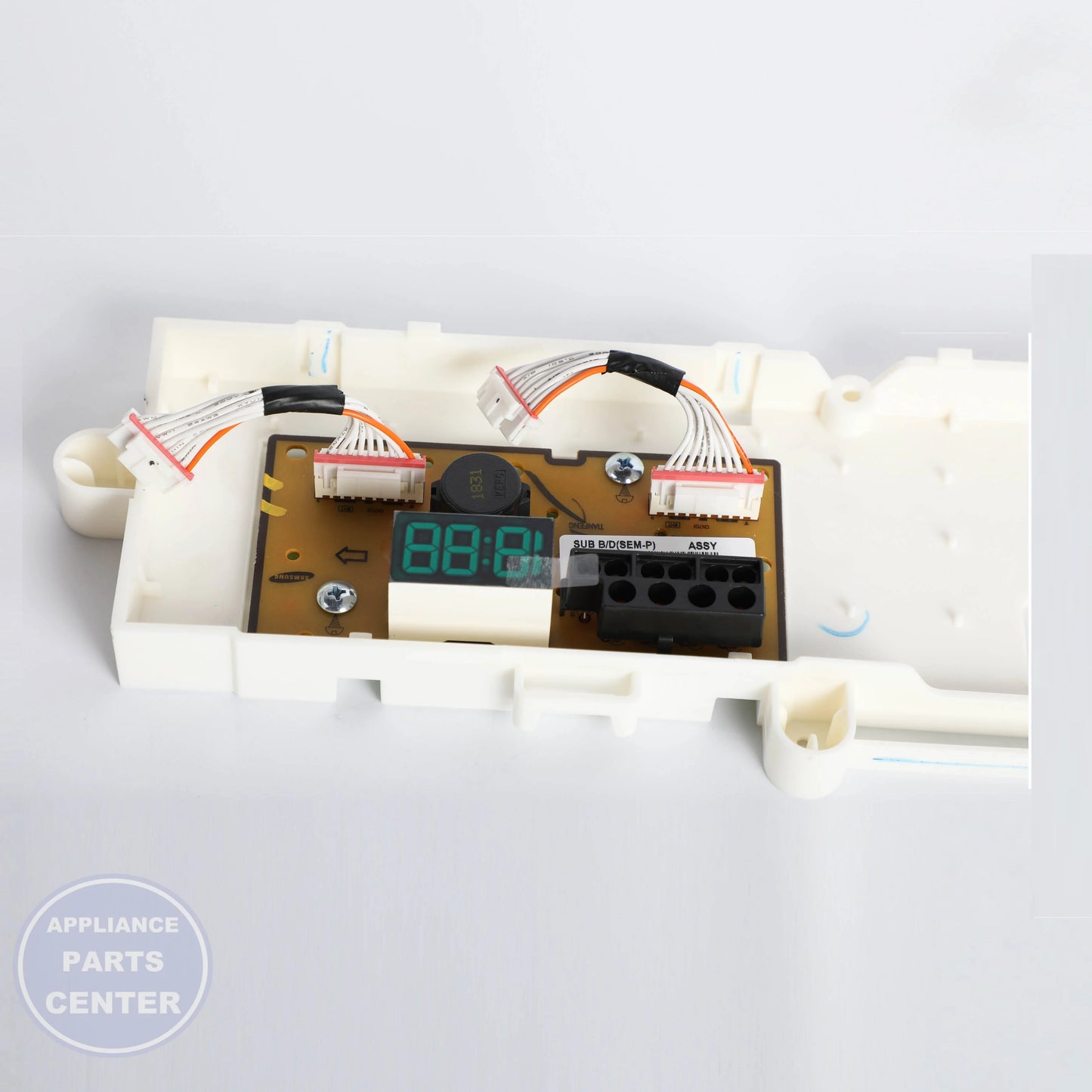 ASSY PCB DISPLAY DC92-01864B - Side view with 121*64 dimensions