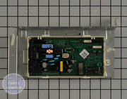 SAMSUNG DRYER PRINTED CIRCUIT BOARD ASSEMBLY HOLDER DC92-01896D - Main view showing precise circuit board functions for SMG dryers
