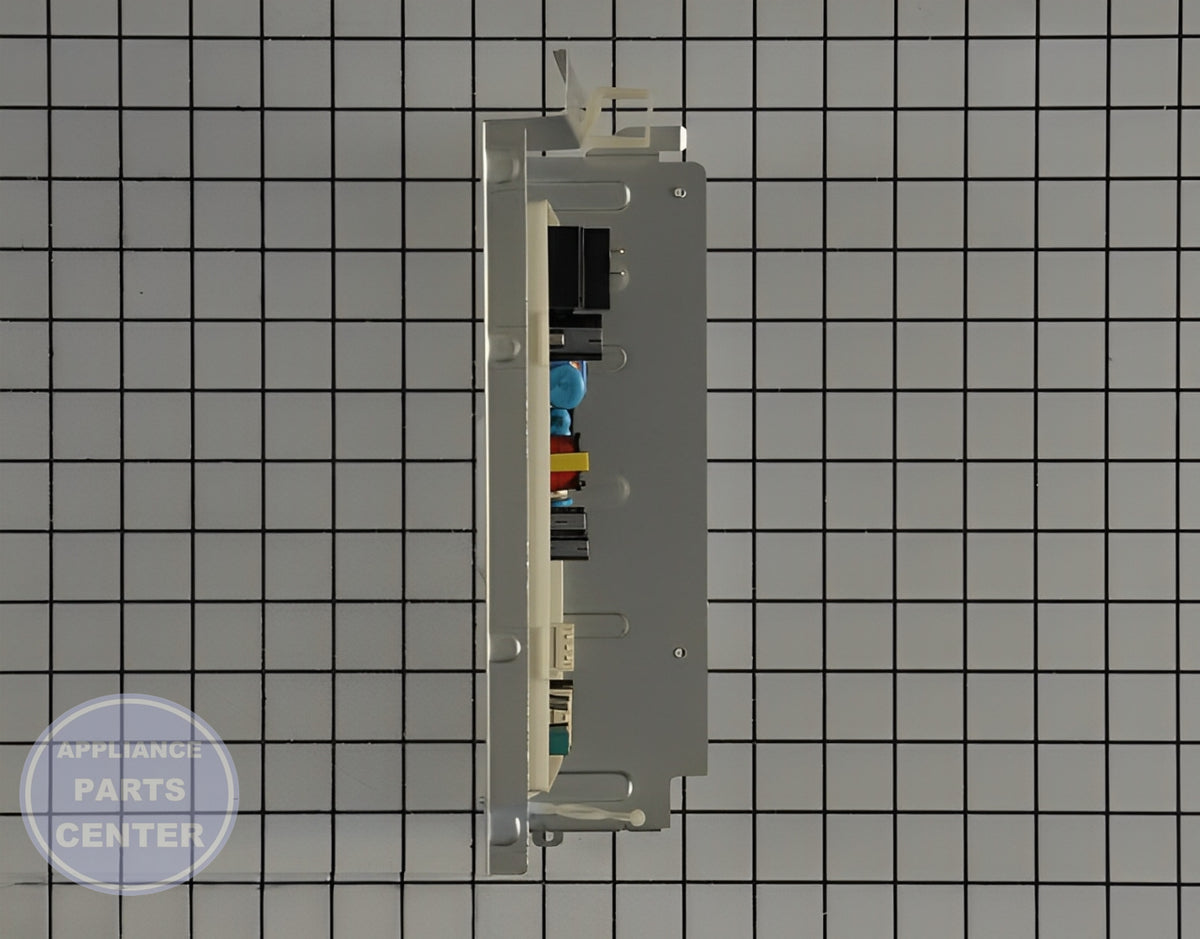 SAMSUNG DRYER PCB ASSEMBLY WITH HOLDER DC92-01896G - Detailed view of timer functionality