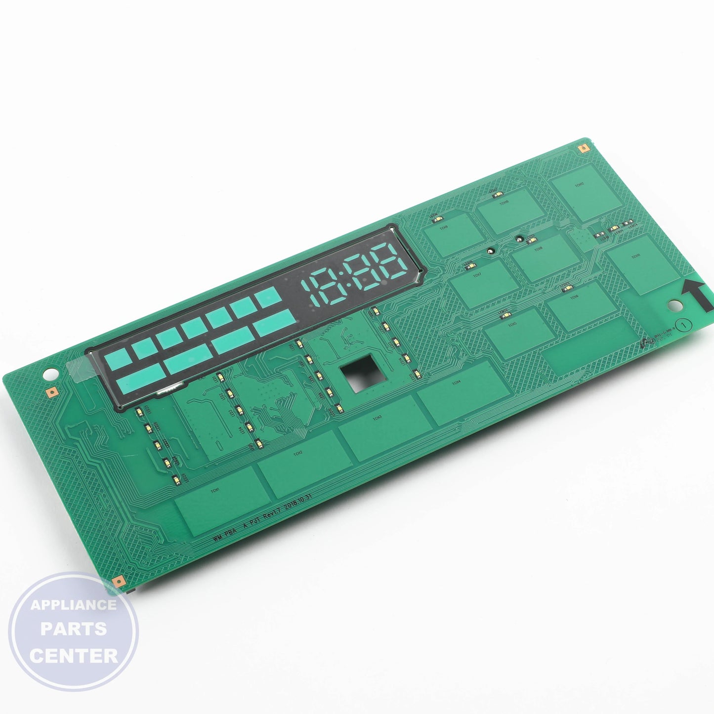 SAM ASSY MODULE DC92-02390B - Detailed view of timer circuit board assembly