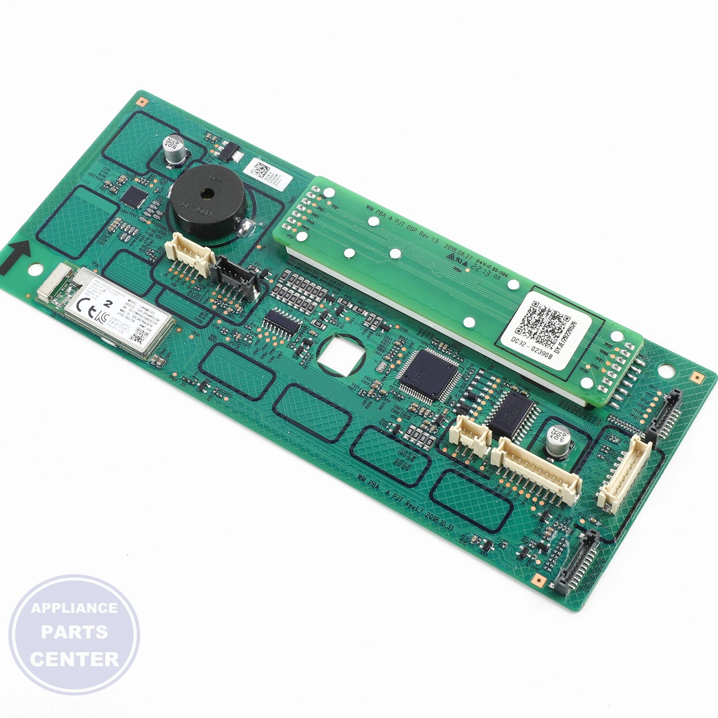ASSY MODULE DC92-02390B - Side view with precise measurements
