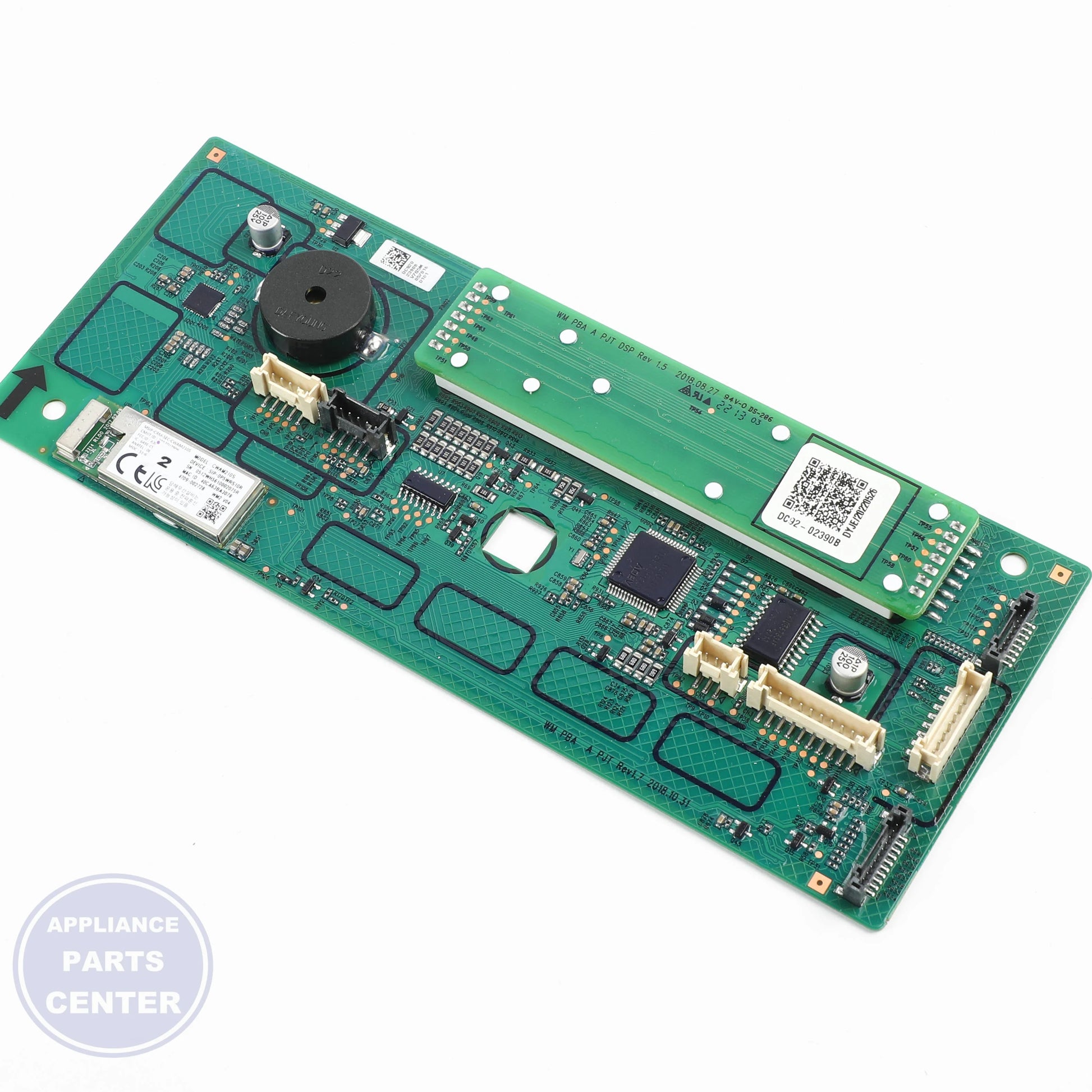 ASSY MODULE DC92-02390B - Side view with precise measurements