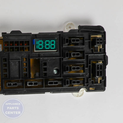 Samsung ASSY PCB DISPLAY DC92-02633A - Installation in Samsung DV3400T showing key mounting points