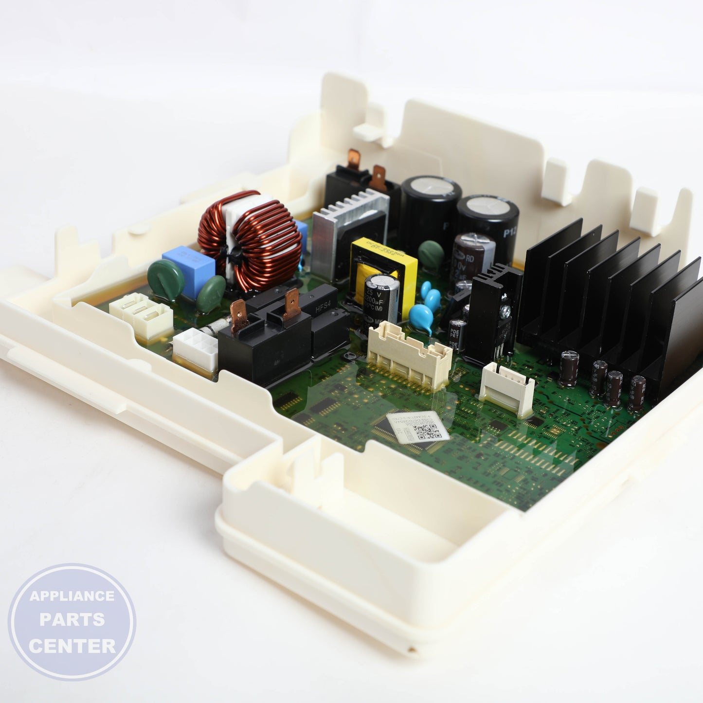 SAM ASSY HOLDER PCB;WW5000T,DC94-10720A,Y,SM - Installation in Samsung washer showing accurate mounting points