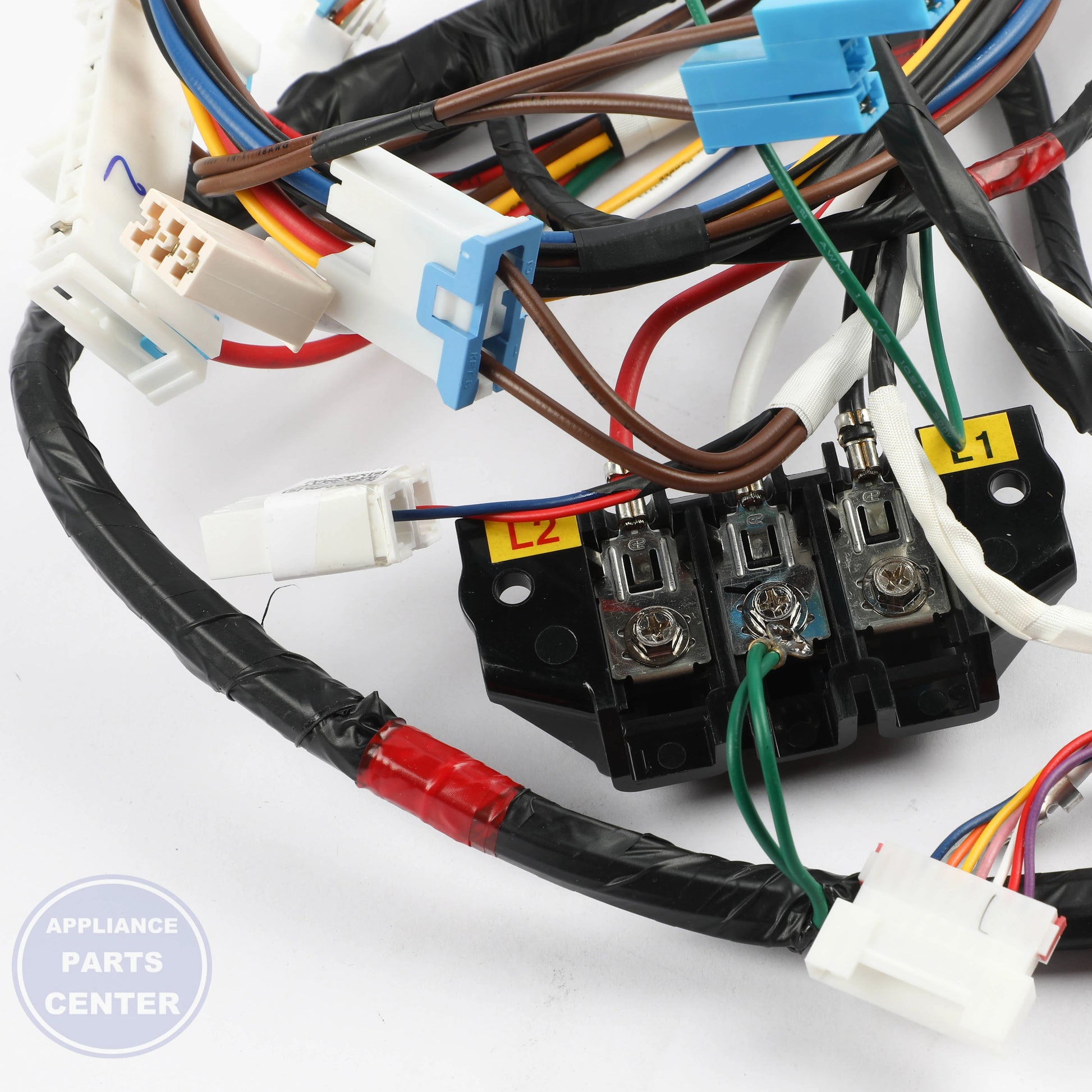 ASSY WIRE HARNESS-MAIN;DRYER-L,SMART TES DC93-00153N - Detailed view of wire connector