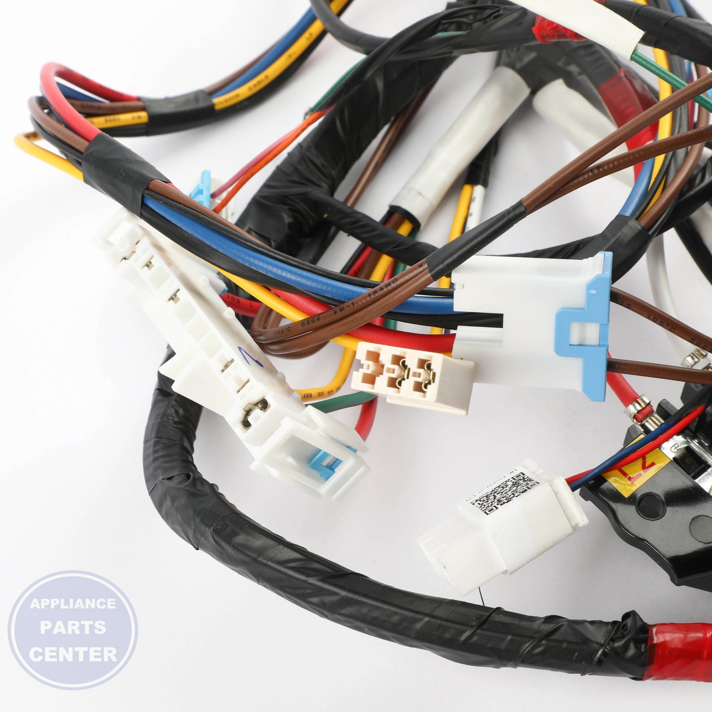SAM ASSY WIRE HARNESS-MAIN;DRYER-L,SMART TES DC93-00153N - Main view showing wire, receptacle & connector for SAM Dryer