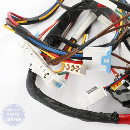 SAM ASSY WIRE HARNESS-MAIN;DRYER-L,SMART TES DC93-00153N - Main view showing wire, receptacle & connector for SAM Dryer