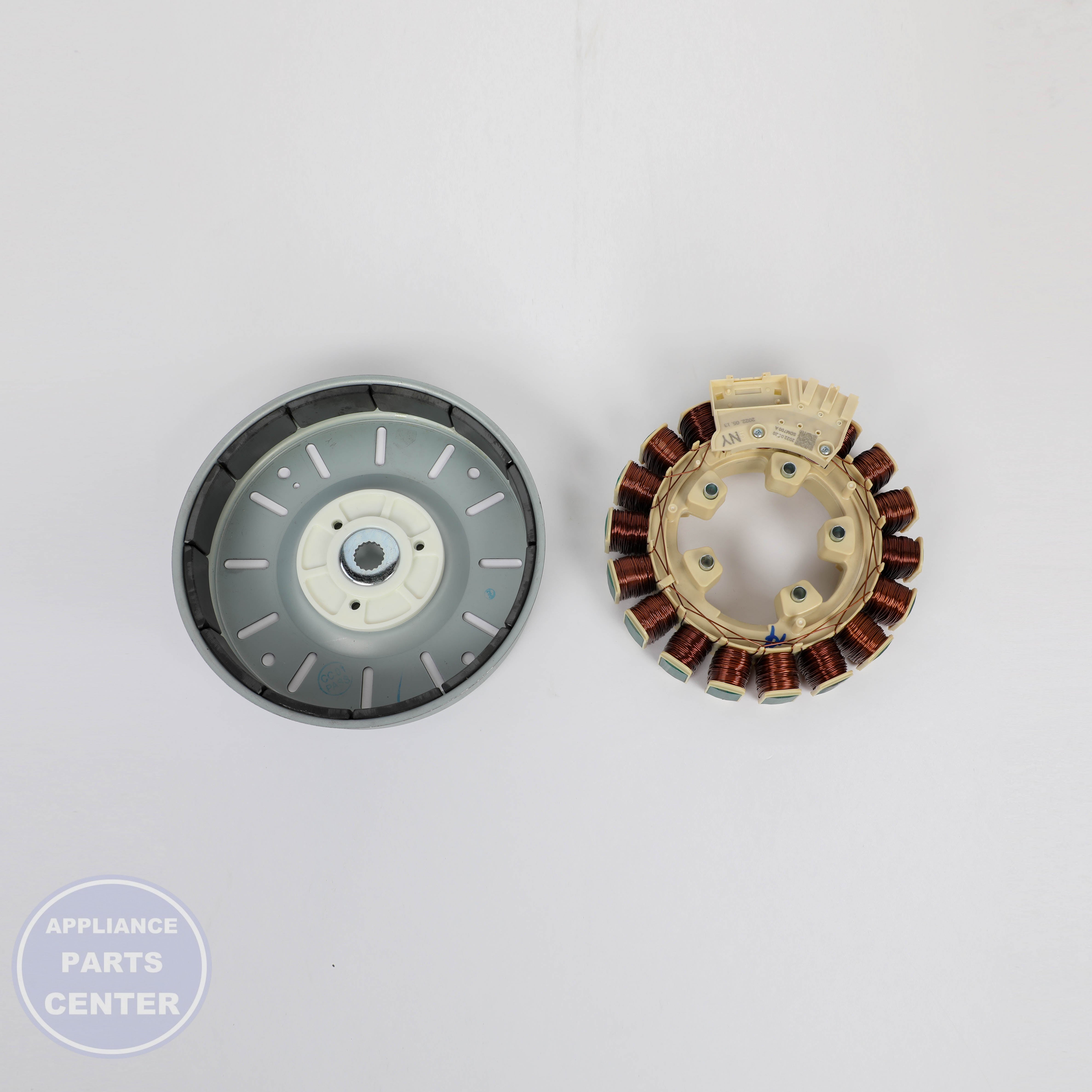 ASSY DD BLDC MOTOR-MODULE;HUDSON,SDM700, DC93-00309B - Side view with precise specifications