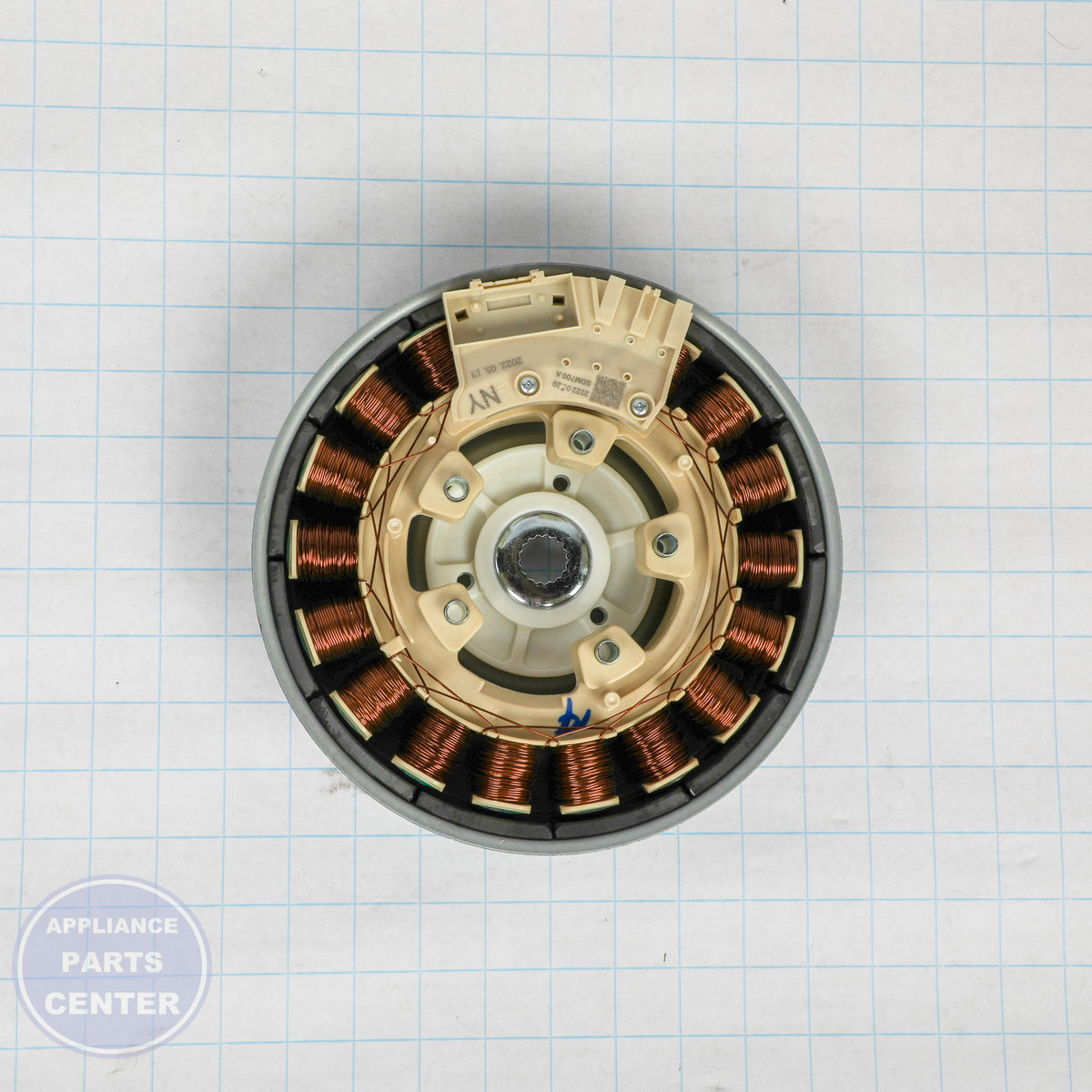 SAM ASSY DD BLDC MOTOR-MODULE;HUDSON,SDM700, DC93-00309B - Installation in SAM model showcasing key mounting points