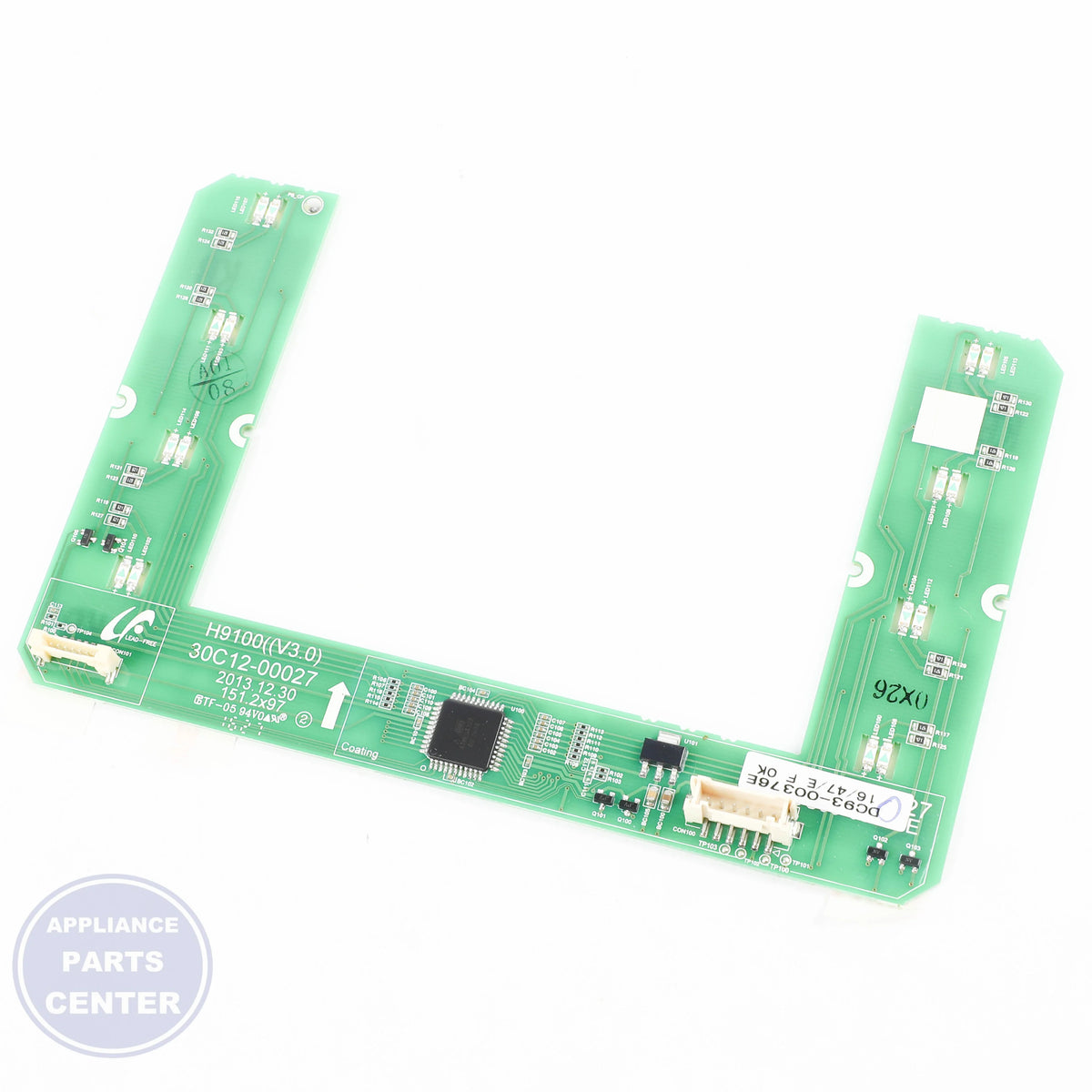 SAM ASSY MODULE;TOUCH SENSOR,WF(DV)9100HA,1 - Installation in WF(DV)9100HA showing key mounting points
