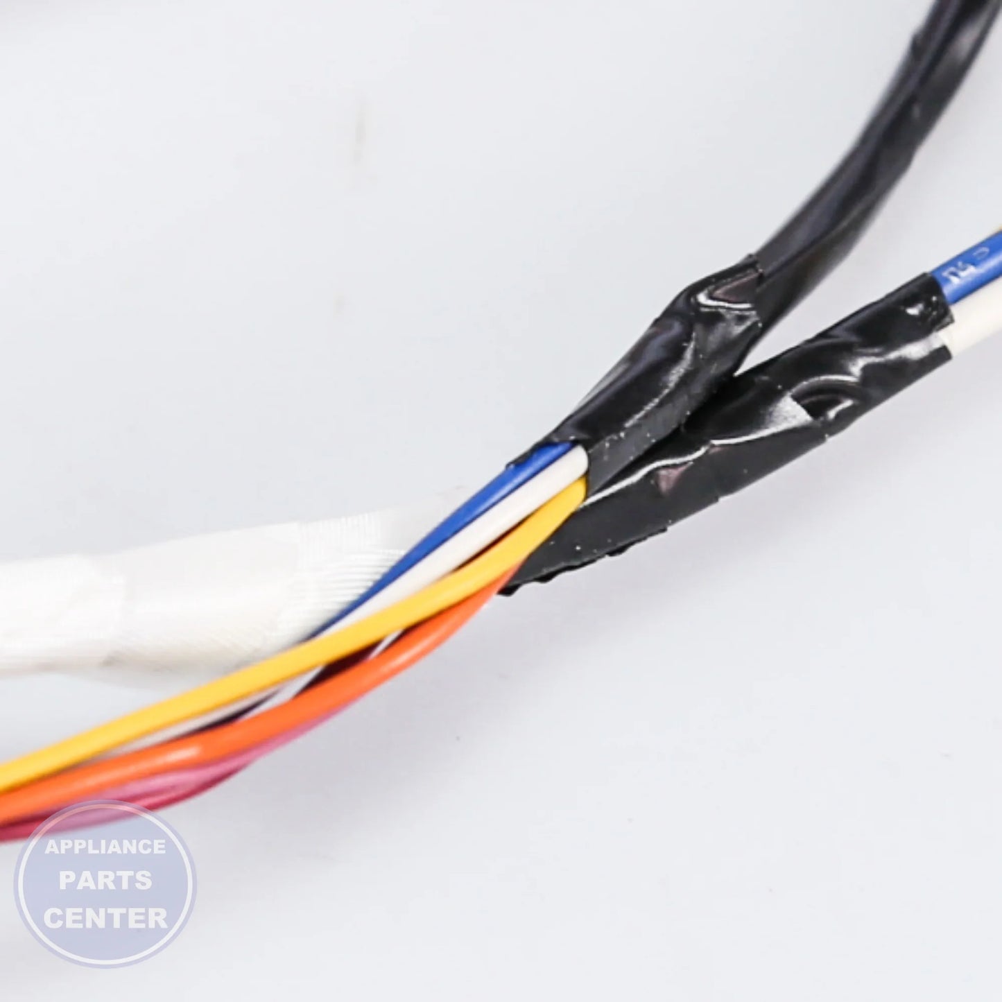 Samsung ASSY WIRE HARNESS-MAIN;DRYER-L,DUAL,STEA DC93-00465A - Installation in specific model showcasing key mounting points