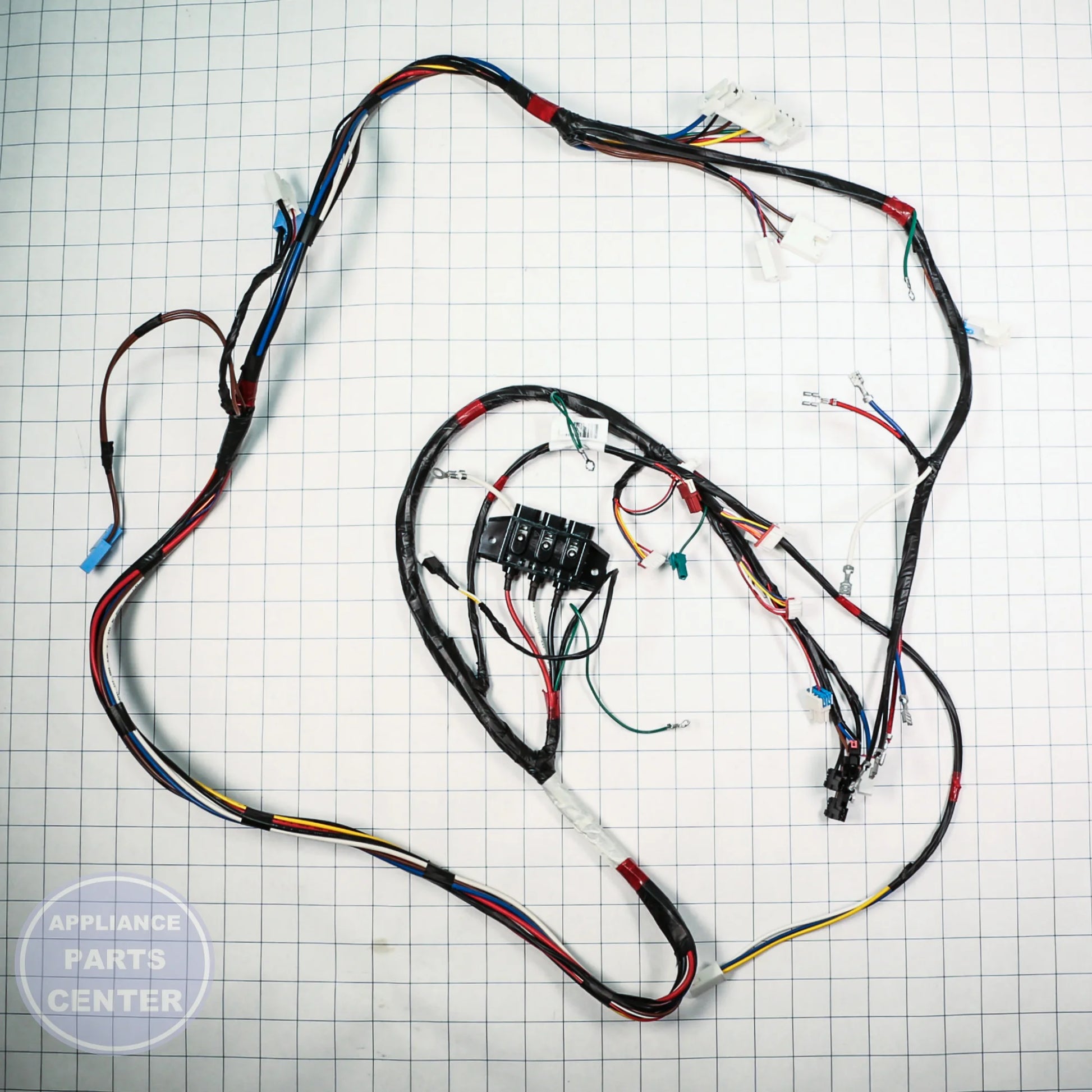 SAM Dryer ASSY WIRE HARNESS-MAIN;DRYER-L,DV52J8060 - Installation in DV52J8060 model showing mounting points