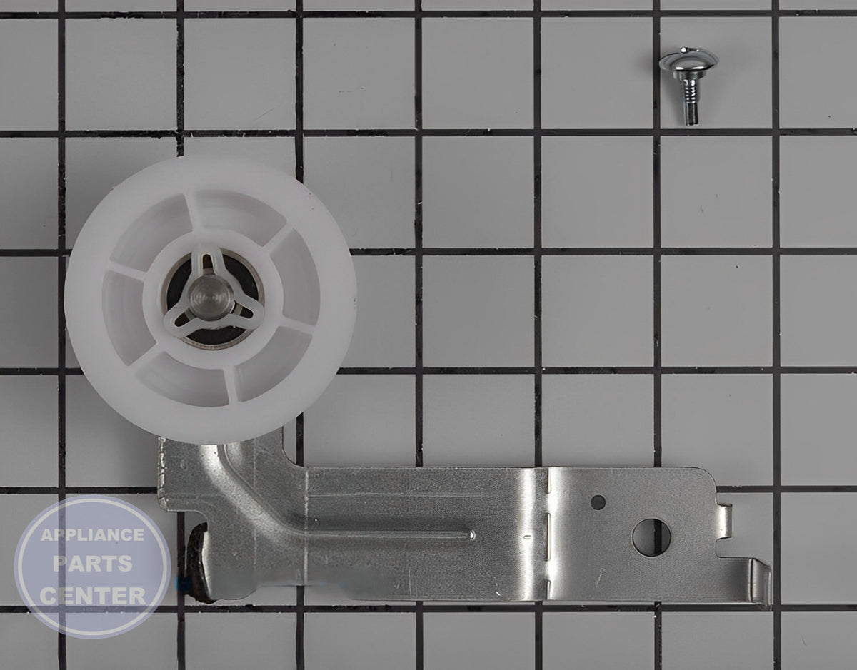SAMSUNG DRYER IDLER PULLEY DC93-00634A - Main view showing durable support for SMG Dryer models